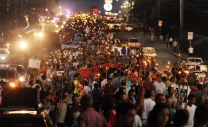 protesta tegus-foto La Tribuna