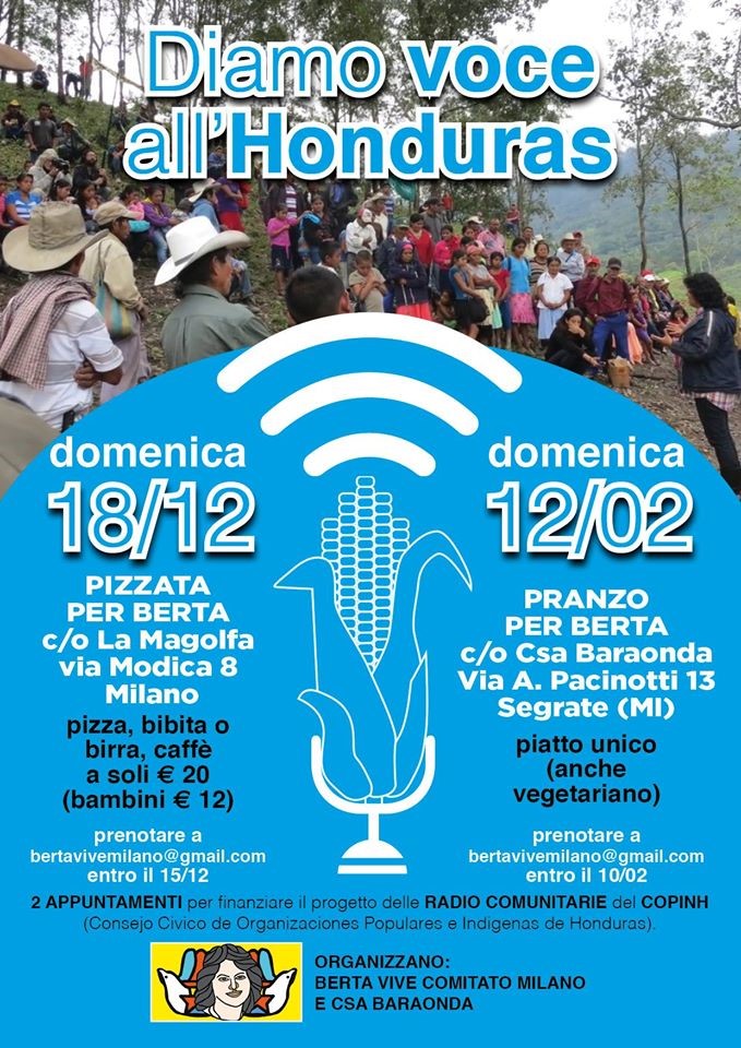 diamo voce all Honduras